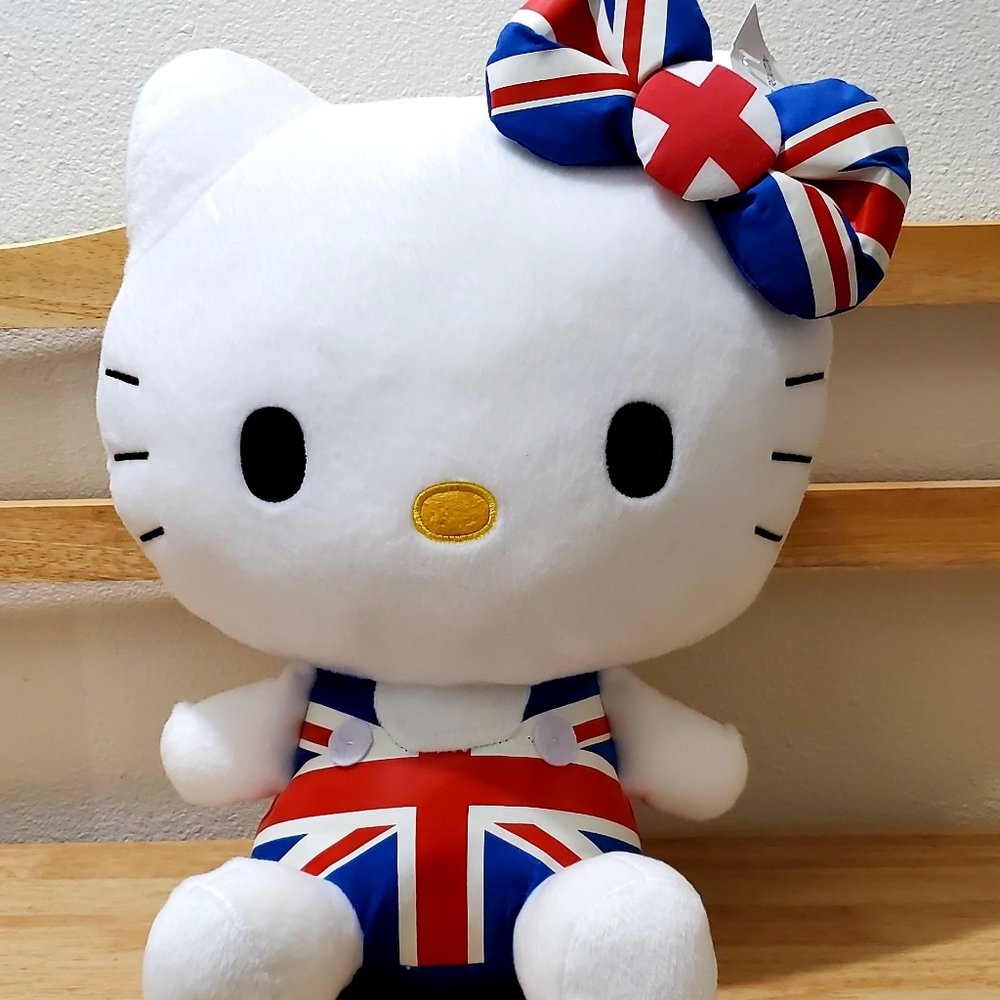 Sanrio 15" British Hello Kitty Plush